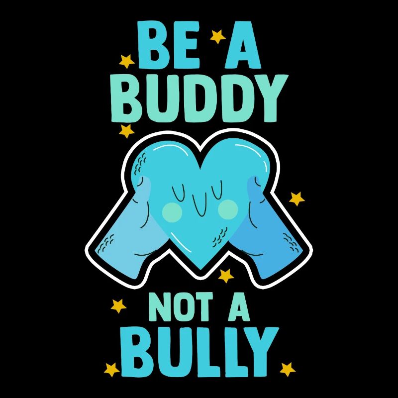 Sei ein Kumpel, kein Mobber Anti-Mobbing