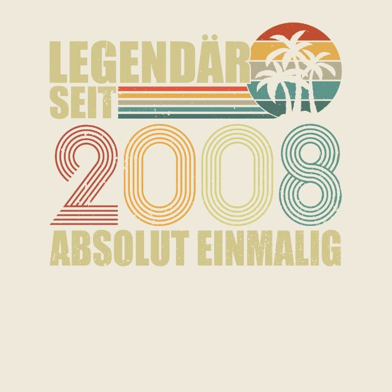 14ter Geburtstag Legendär Seit 2008 Geschenk