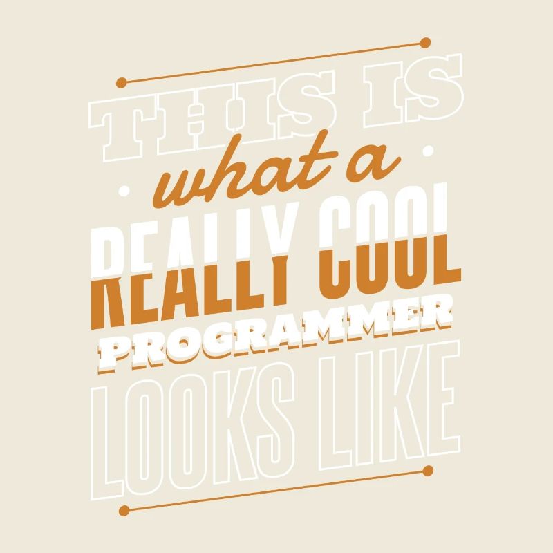 What A Really Cool Programmer Looks Like Coder