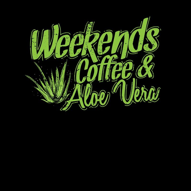 Week-ends Café et Aloe Vera Plante
