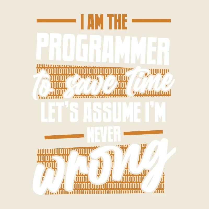 Programmeur Supposons que je ne me trompe jamais de codeur