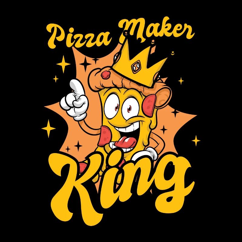 Pizza Maker King Pizza Pizzablech Pizzaofen