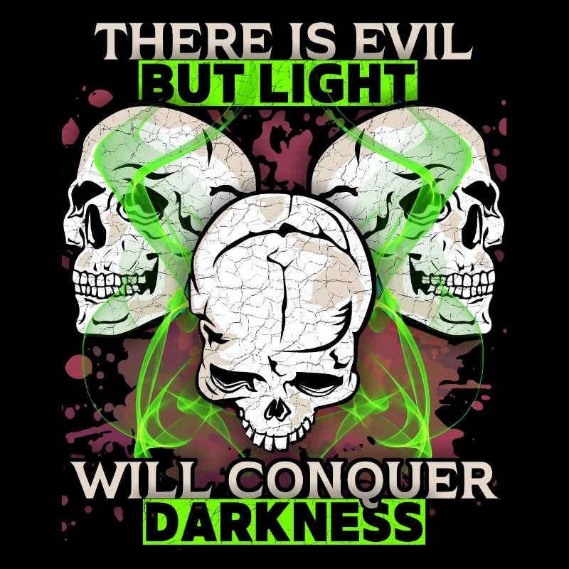 Comic Skull Skull Motivation Saying