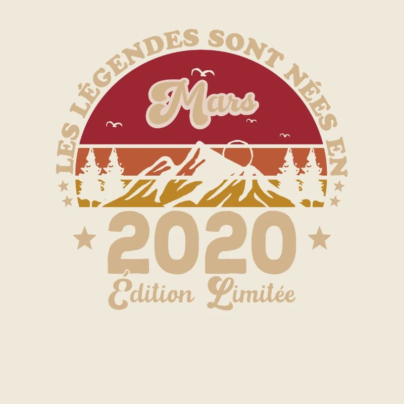 Mars 2020 anniversaire Mars 2020 Mars