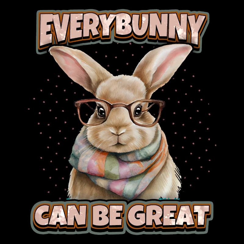 Rabbit Rabbit Kawaii Illustration Funny Saying