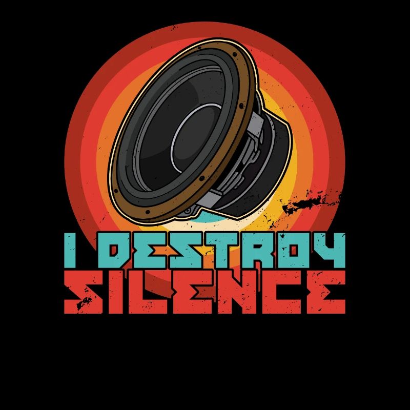 Subwoofer Analog Sound Tontechniker Spruch