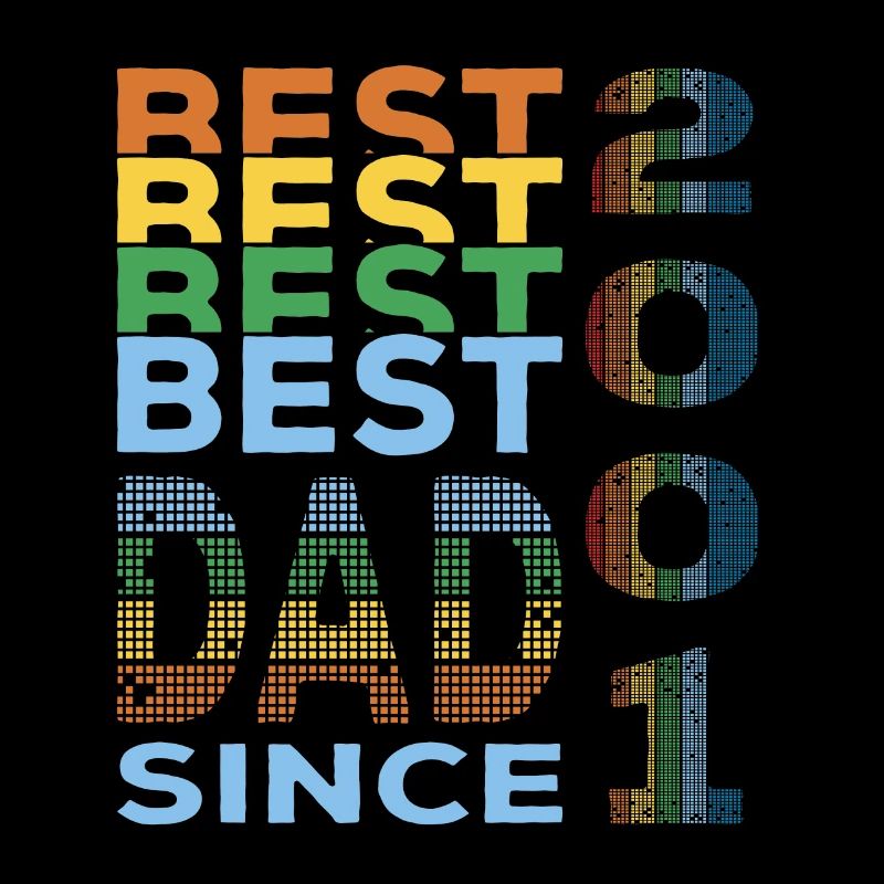 Bester Papa der Welt seit 2001 Vatertag