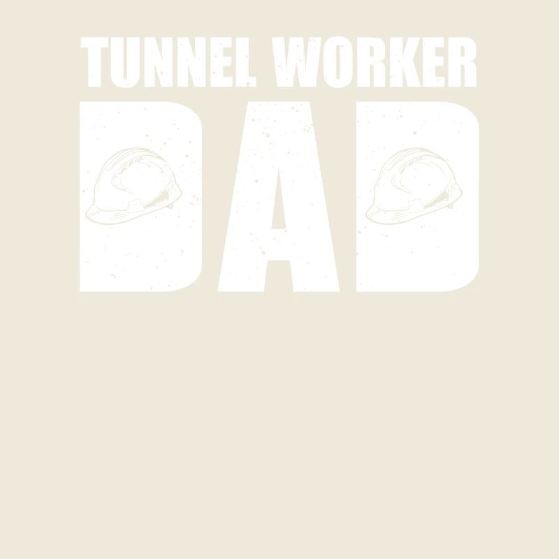 Papa ouvrier de tunnel