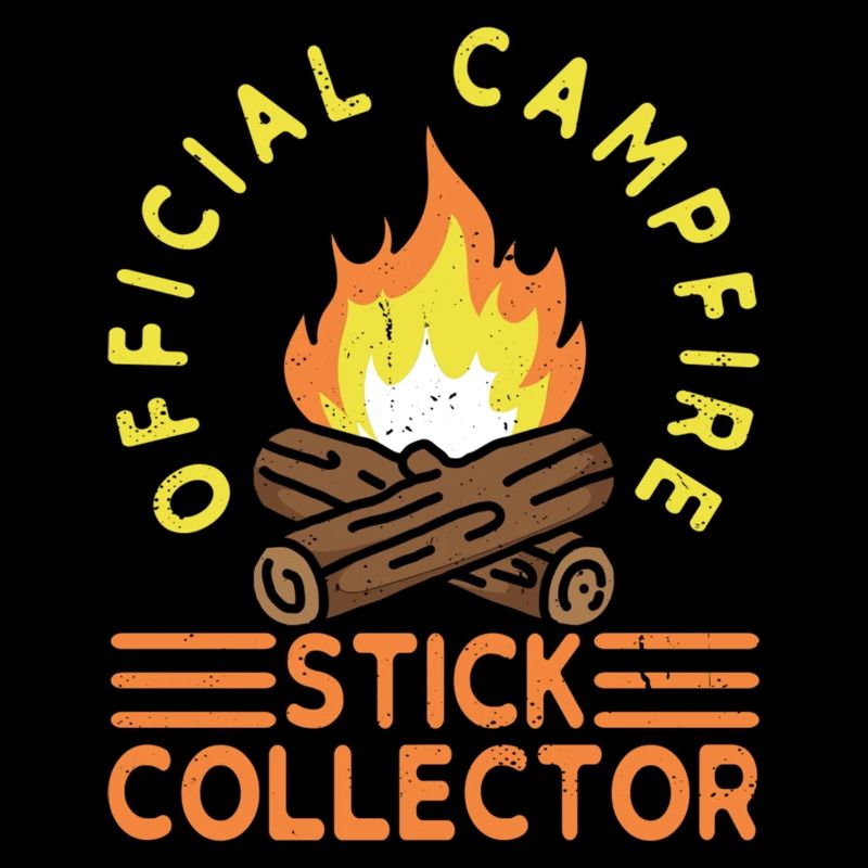 Collectionneur officiel de bâtons de feu de camp pour un camping Lo