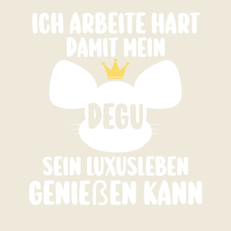 Ich arbeite hart damit mein Degu