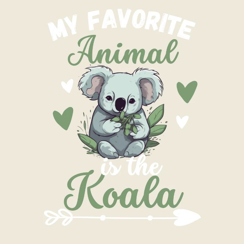 Koala Gift Mon animal préféré est le koala
