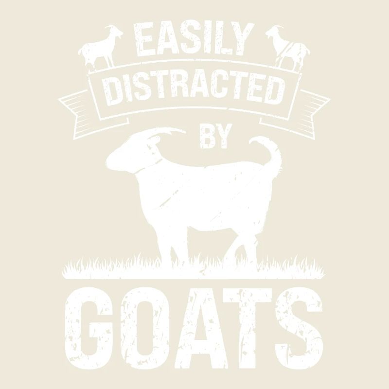 Facilement distrait par les chèvres