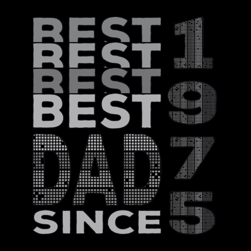 Bester Papa der Welt seit 1975 Vatertag Geburtstag