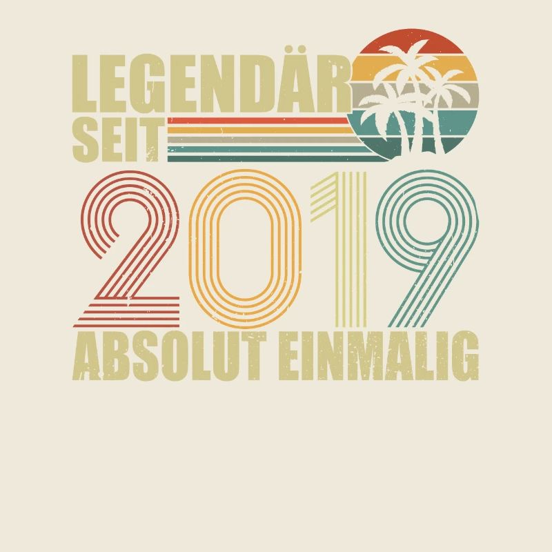 Vintage Legendary since 2019 Geburtstag