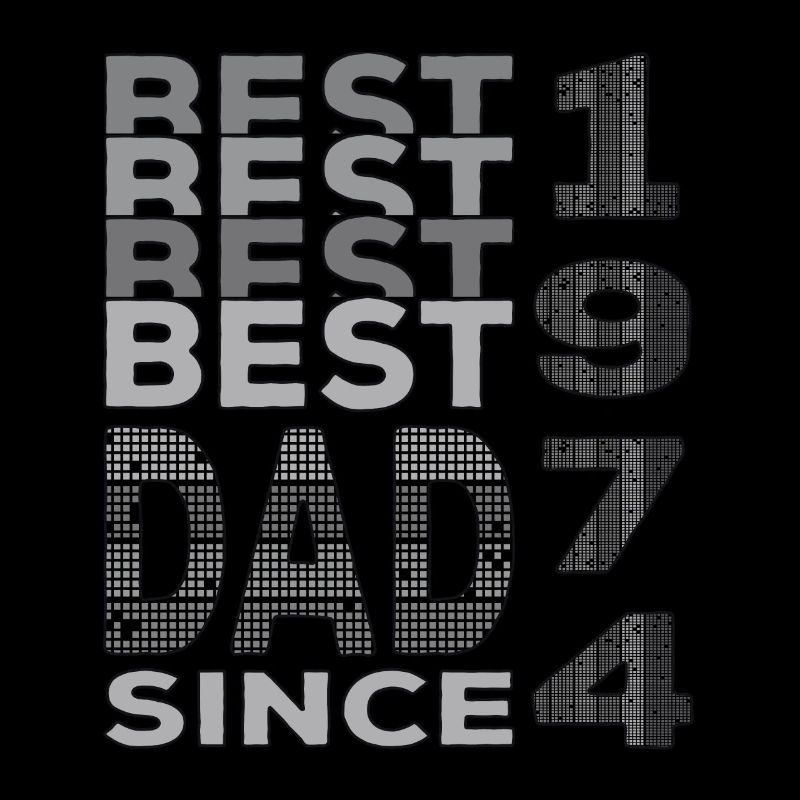 Bester Papa der Welt seit 1974 Vatertag Geburtstag