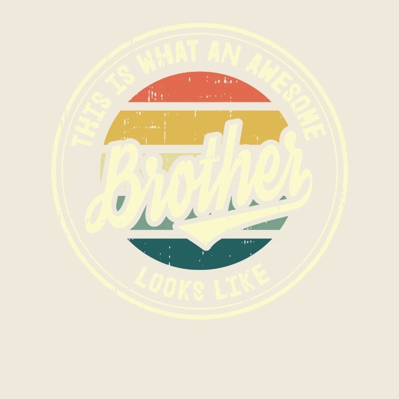 Bester Bruder Retro Bruderherz Bro Geschenk