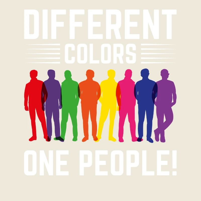 Différentes couleurs, un seul peuple