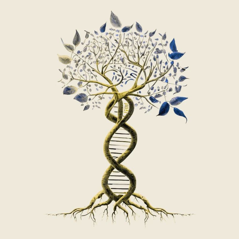 DNA Tree of Life Genetics Biologist Science Earth