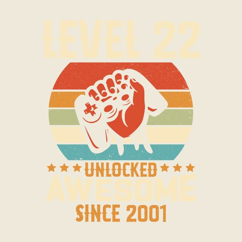 Niveau 22 complete 2001 Cadeau d'anniversaire