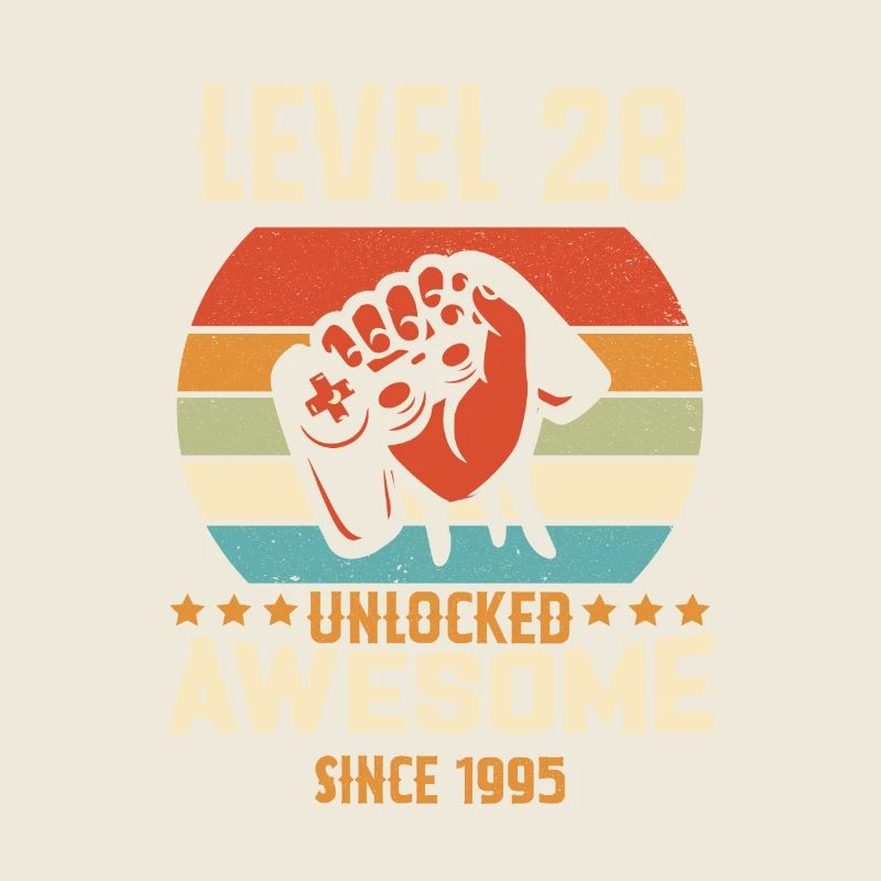 Level 28 complete 1995 Birthday Gift