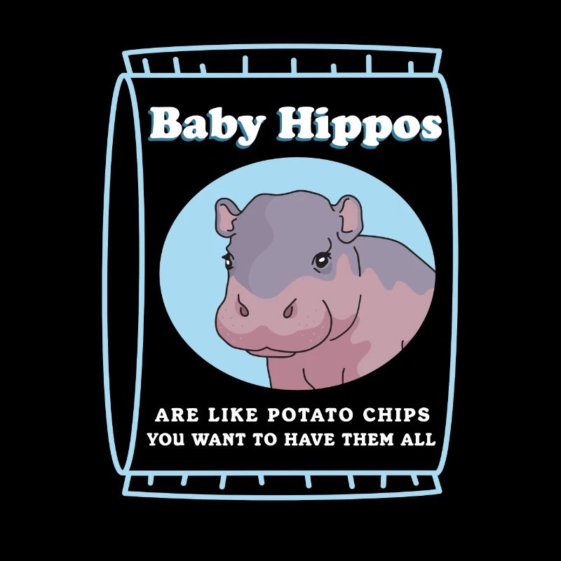 Nilpferd Baby Nilpferde Flusspferd Geschenk