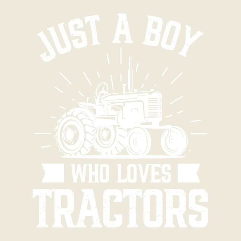 Juste un garçon qui aime les tracteurs - (2)