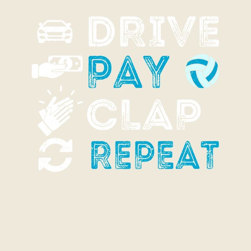 Conduire, payer, applaudir, répéter, manger, dormir