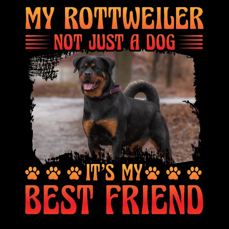 Mon Rottweiler pas seulement un chien, c’est mon meilleur ami