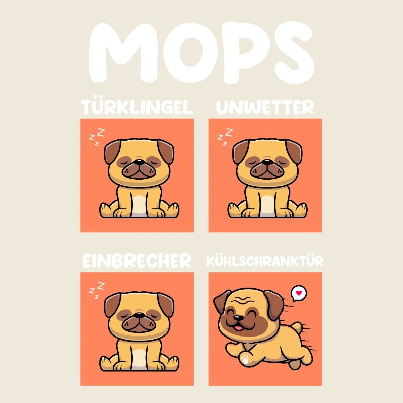 Hund Mops