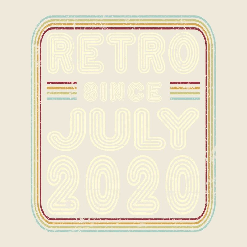 Birthday July 2020 Retro Gift