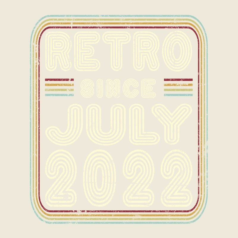 Birthday July 2022 Retro Gift