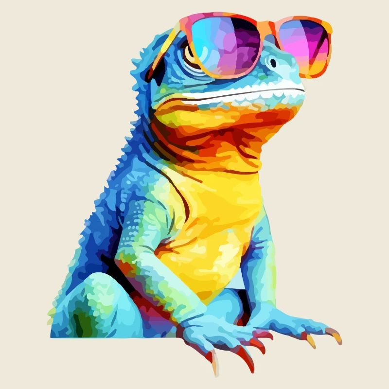 Hacko le lézard à lunettes