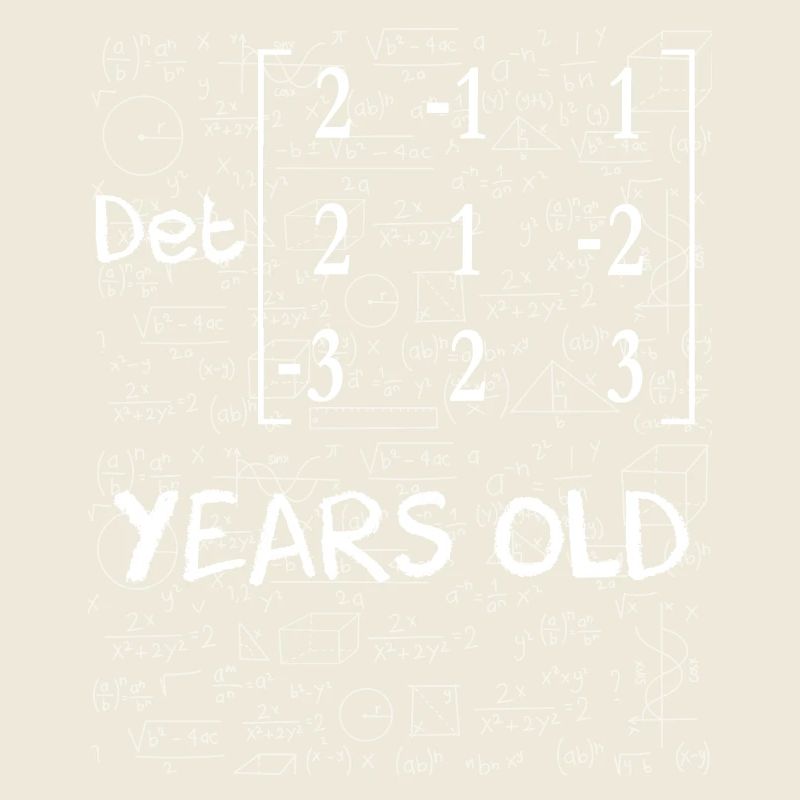 21st birthday 21 years matrix determinant