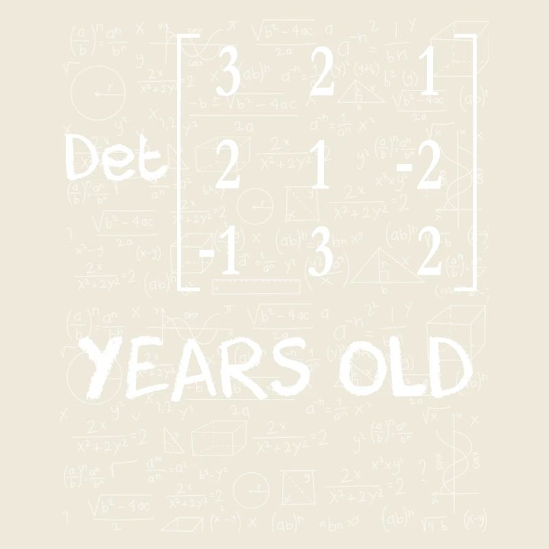 27th birthday 27 years matrix determinant