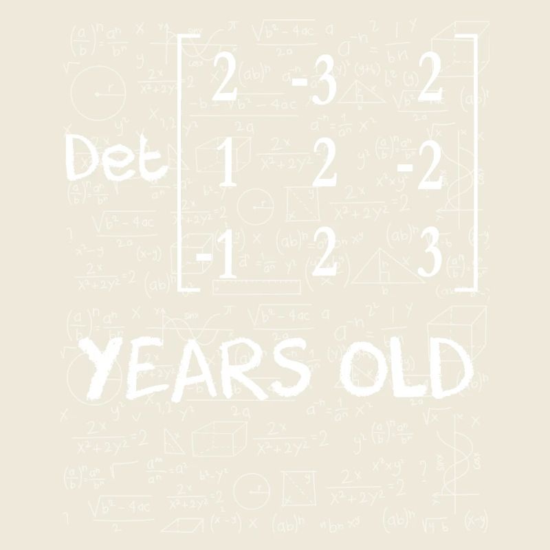 31e anniversaire 31 ans déterminant de matrice