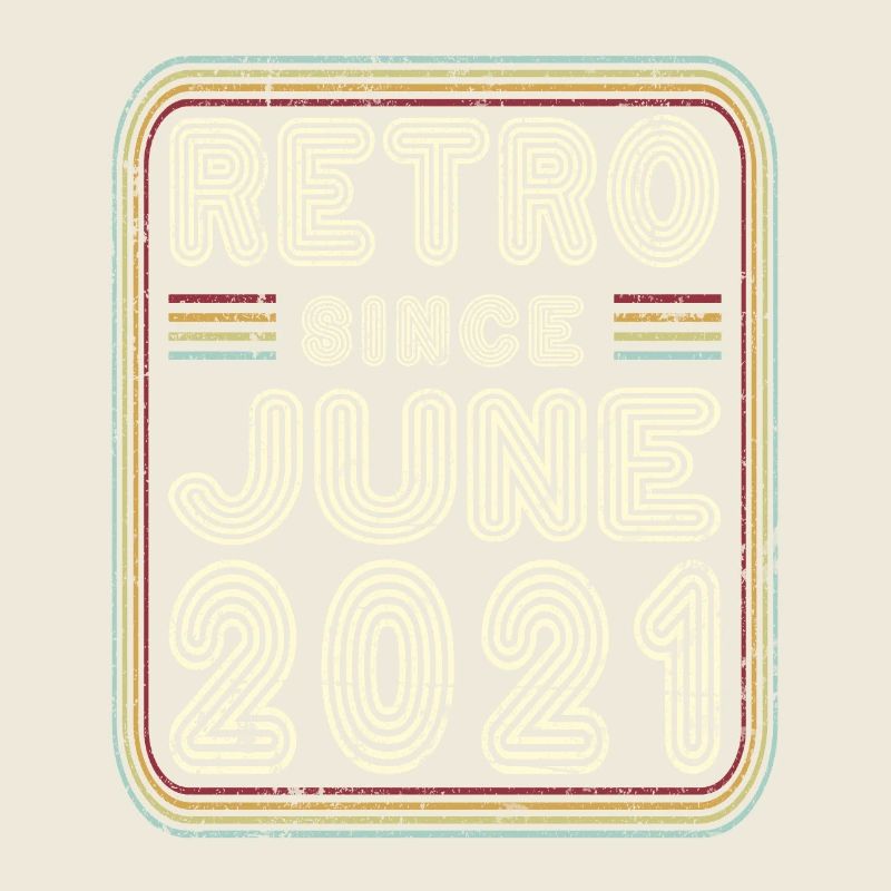 Geburtstag Juni 2021 Retro Geschenk