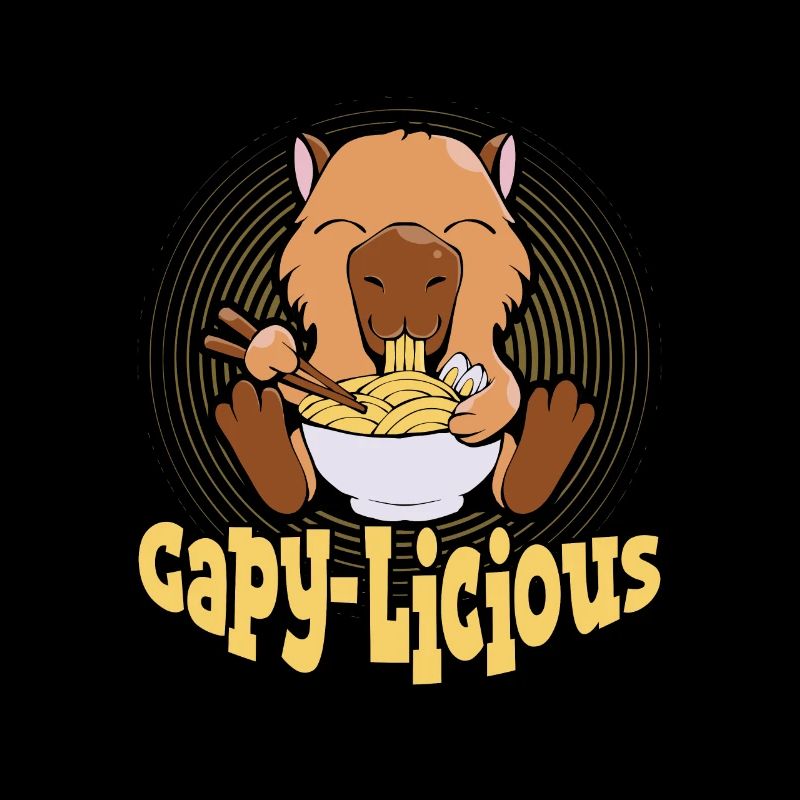 Capy-Licious Capybara Rodent Mammal