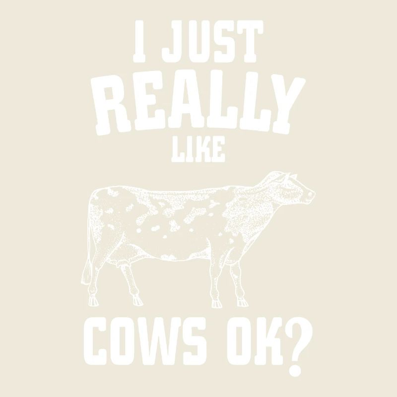 J’aime vraiment les vaches -