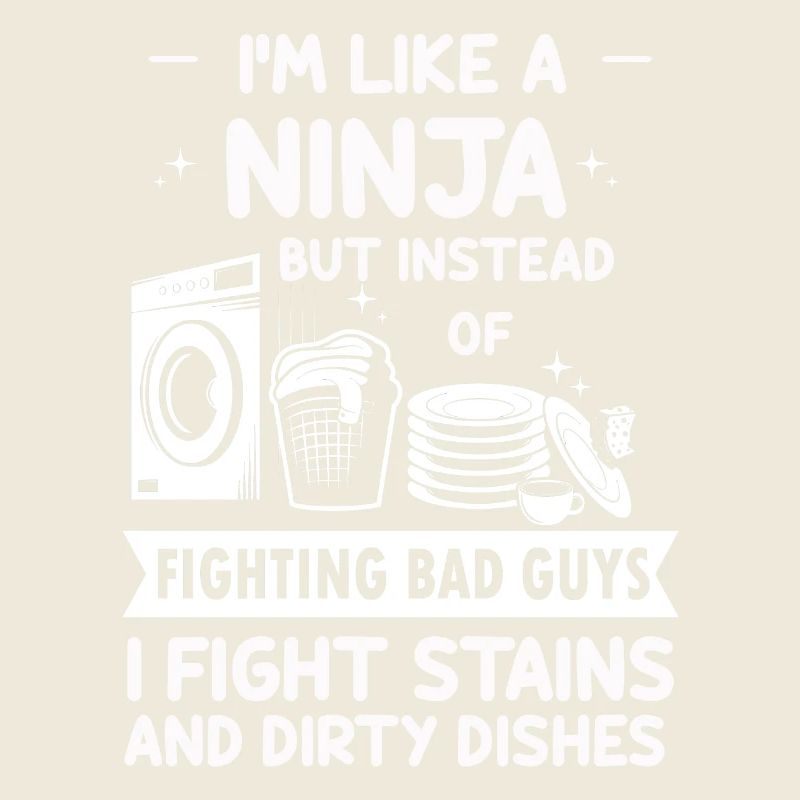 Wie eine Ninja-Hausfrau