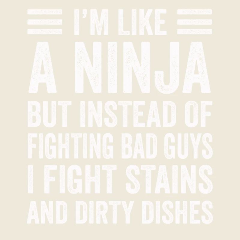 Wie eine Ninja-Hausfrau
