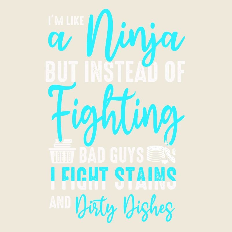 Wie eine Ninja-Hausfrau