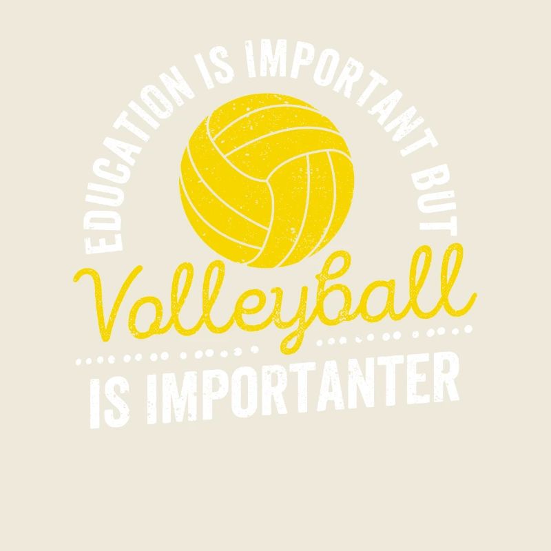 L’éducation est importante, mais le volleyball