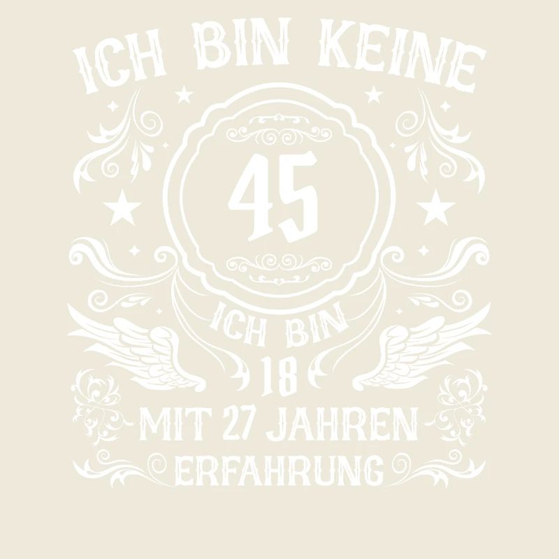 Geschenk 45 Jahre Geburtstagskind