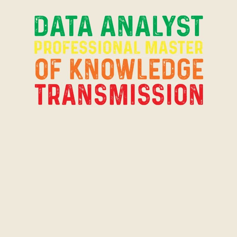 Great quote from a data analyst