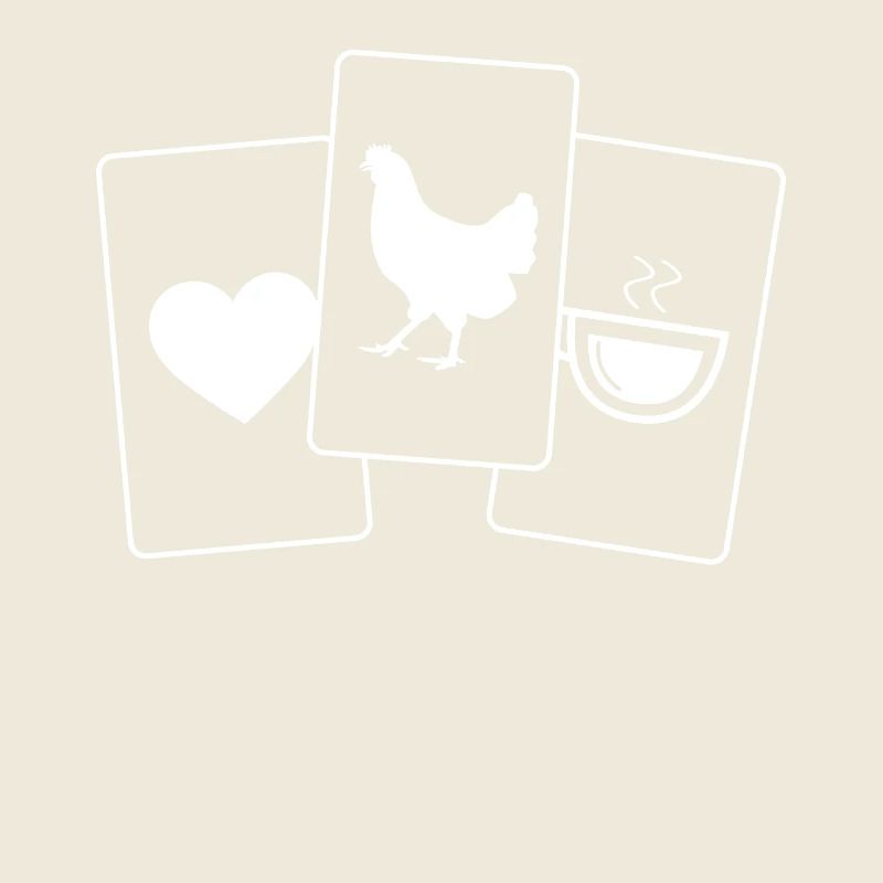 Heart - Coffee - Hen -