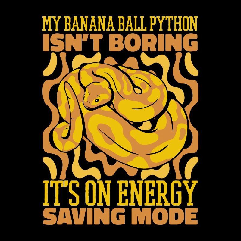 It's Only Energy Saving Mode Snake Banana Ball