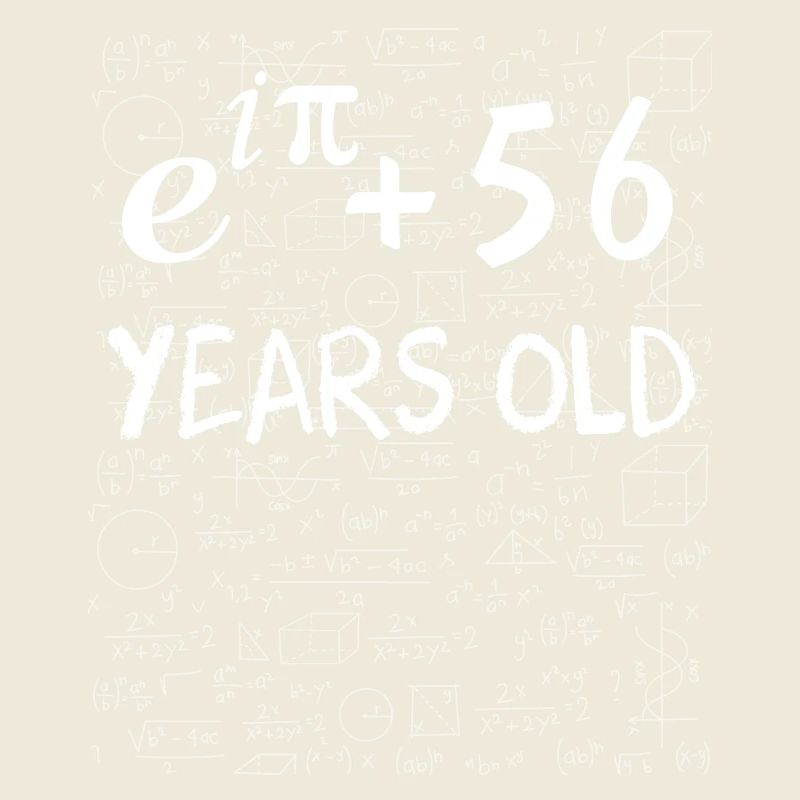 55th birthday 55 years Euler Identity math gift