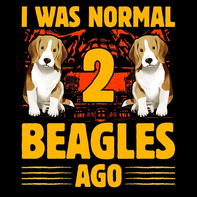J’étais normal il y a 2 Beagles Beagle