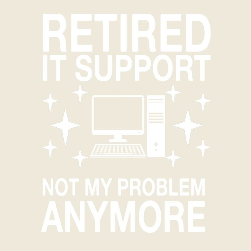 Slogan amusant du support informatique