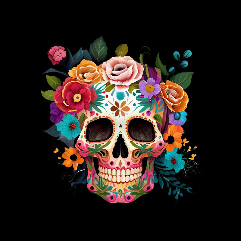 Muttertag der Toten Catrina 5. Mai Halloween